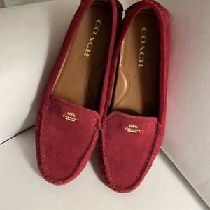 Coach driving moccasins